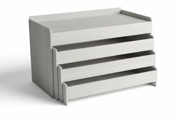 Кровать детская четырехъярусная выкатная