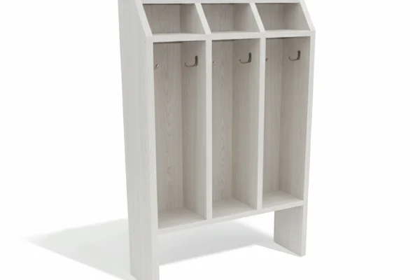 Шкаф детский напольный 3-х секционный для полотенец