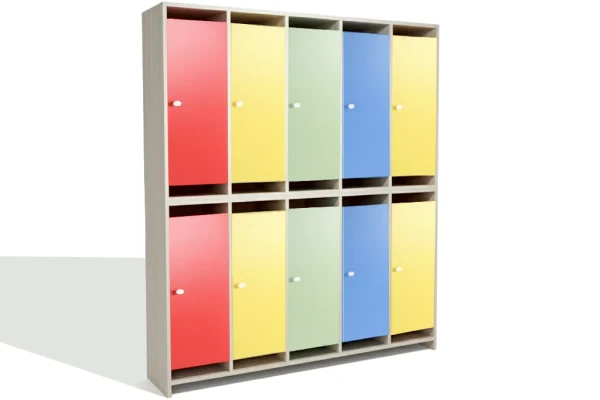 Шкаф двухъярусный